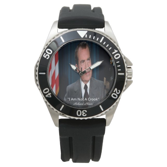 Nixon & I Am Not A Crook Ur Armbandsur (Framsida)