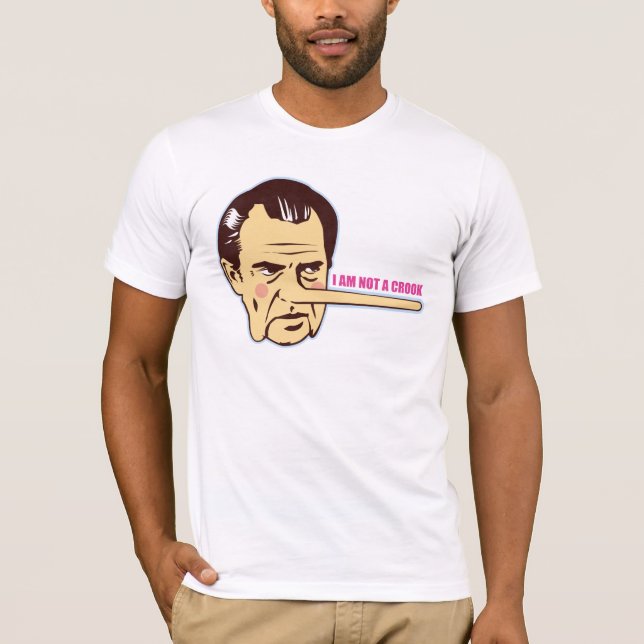 Nixon I-förmiddag inte en skurk Tee Shirt (Framsida)