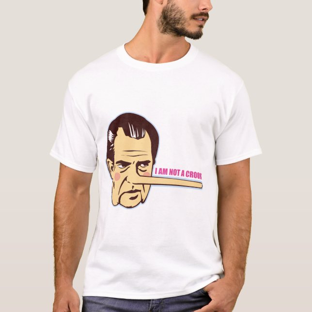 Nixon I-förmiddag inte en skurk Tee Shirt (Framsida)