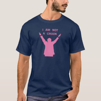 Nixon - jag är ingen krok - Rosa Tee Shirt