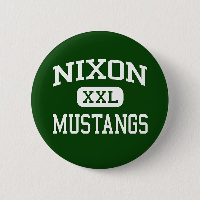 Nixon - Mustangs - högstadium - Laredo Texas Knapp (Framsida)