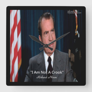 Nixon & Not A Crook Citat Väggur