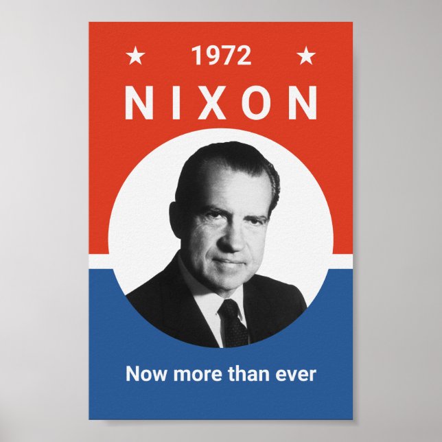 Nixon - nu mer än någonsin - 1972 poster (Framsidan)