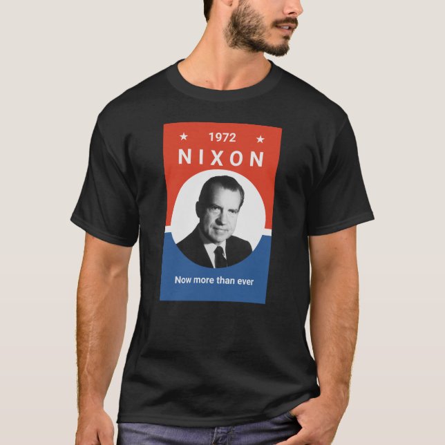 Nixon - nu mer än någonsin - 1972 t-shirt (Framsida)