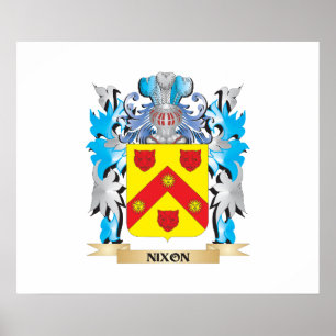 Nixon vapensköld - familjvapensköld poster