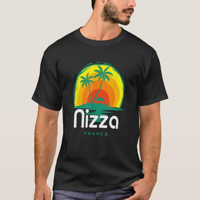 Nizza France T Shirt (Framsida)