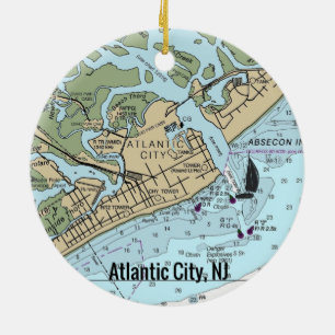 NJ-diagram för Atlantstad Julgransprydnad Keramik