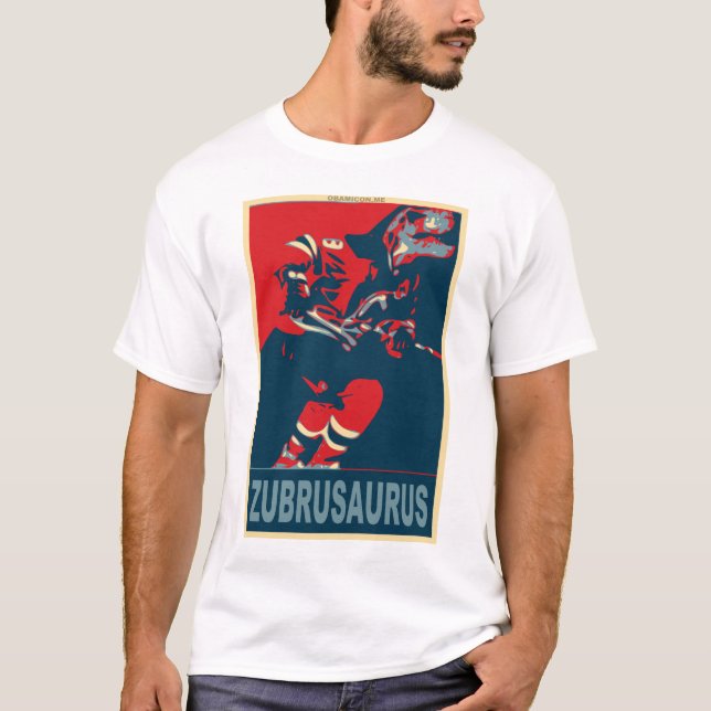 NJ-djävular - Zubrusaurus T-shirt (Framsida)