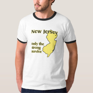 NJ, endast som de starka överlever Tee