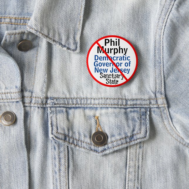 NJ Guvernör Murphy Demokrat REDIGERA Valfritt Namn Knapp (In Situ)