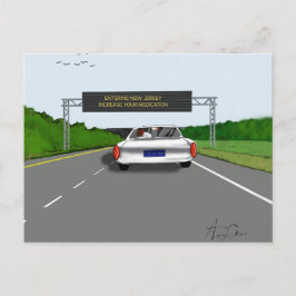 NJ. Öka medel Vykort