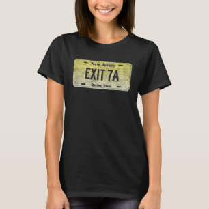 NJ State Vanity License Plate EXIT 7A T Shirt