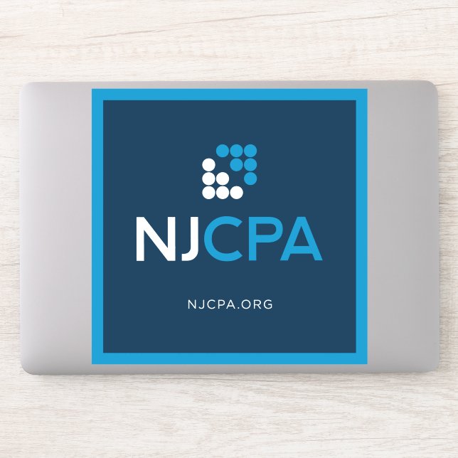 NJCPA Vinyl Sticker - stor Klistermärken (Dator)