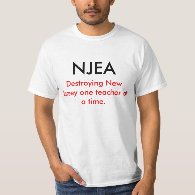 NJEA förstörelseutslagsplats T-shirt (Framsida)