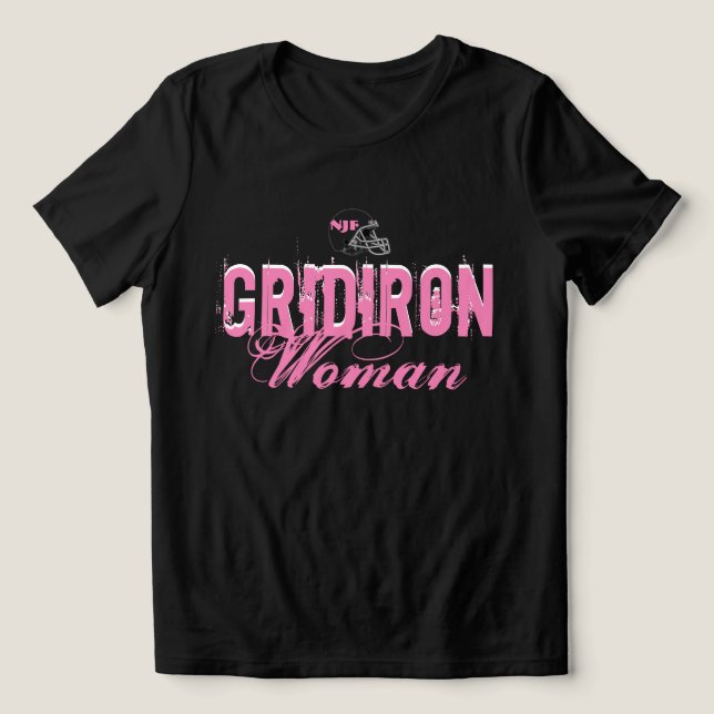 NJF GRIDIRON  Edge Chalk Woman  T Shirt (Design Framsida)