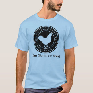 NJGC-logotypblått t T-shirt