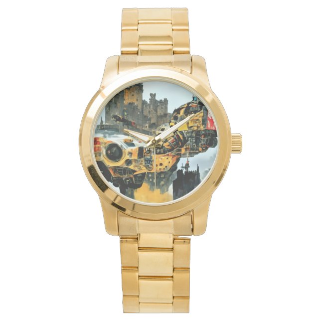 Njiri, arkitekten armbandsur (Framsida)