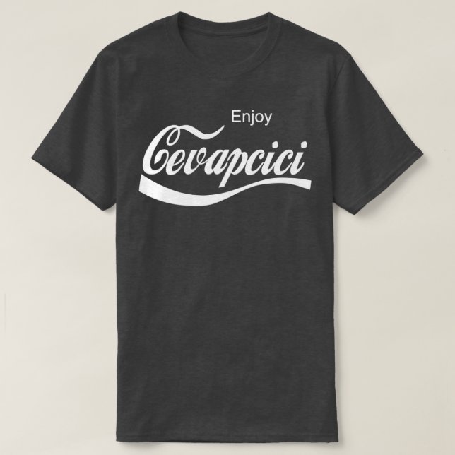 Njoy Cevapcici  T Shirt (Design framsida)