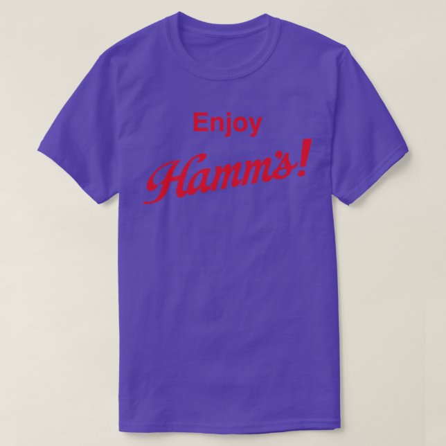 Njoy Hamms T Shirt (Design framsida)