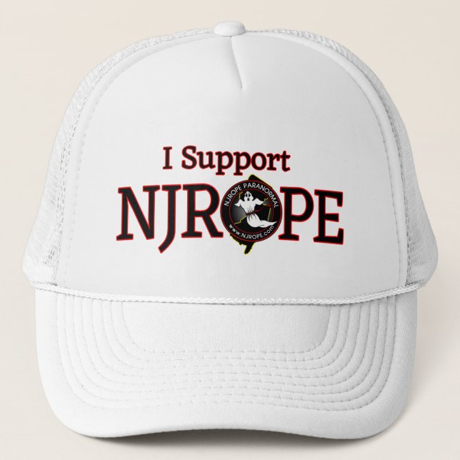 NJROPE...Jag stöder (röd) Keps (Framsida)