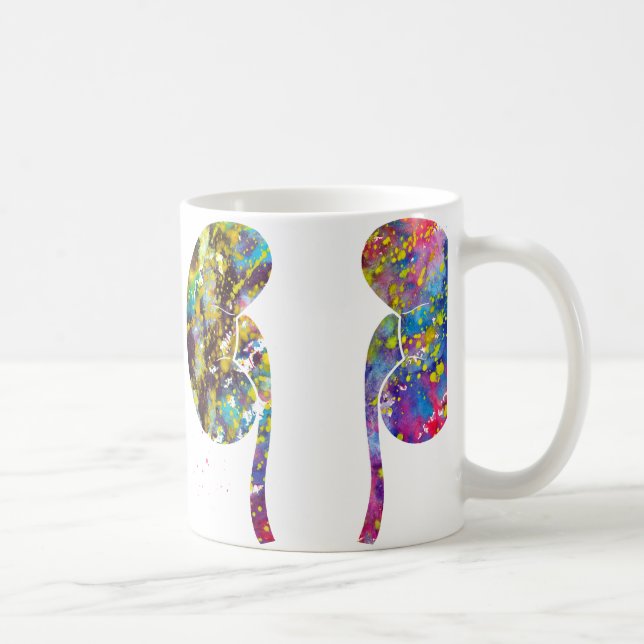 Njuranas anatomi kaffemugg (Höger)