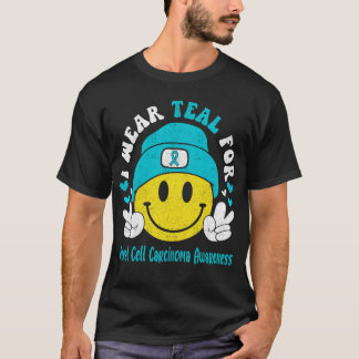 Njurcellscancer - medvetandegörande Ribbon Support T Shirt