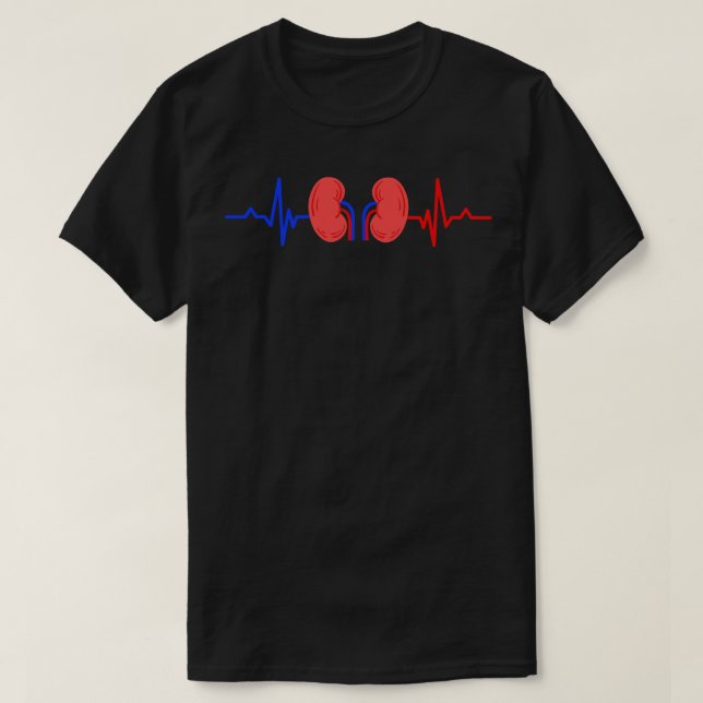 Njurdialys Nefrologi Sjuksköterska T Shirt (Design framsida)