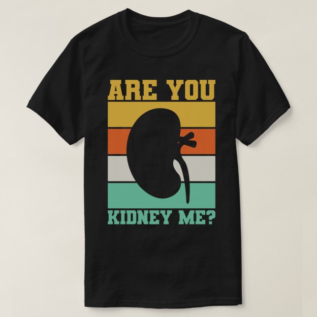 Njurdialys Nephrolog T Shirt (Design framsida)