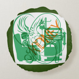 Njurdialys Rund Kudde