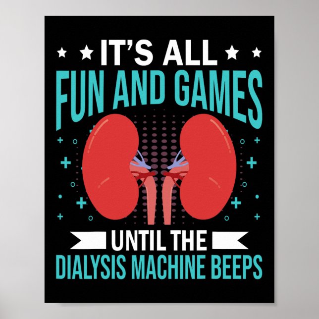 Njurdialys Sjuksköterska Poster (Framsidan)