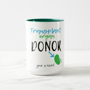 Njurdonatortransplantation Mugg
