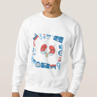 Njure, läkemedel, medicin lång ärmad tröja