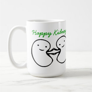 Njure önskar den lyckliga njuremuggen kaffemugg