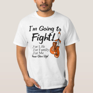 Njurecancer mig förmiddag som går att slåss t shirt