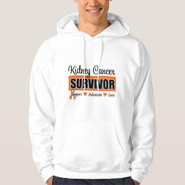Njurecanceröverlevande Hoodie (Framsida)
