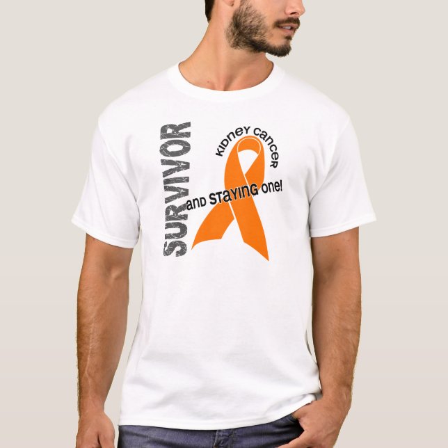 Njurecanceröverlevande T Shirt (Framsida)