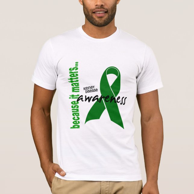 Njuresjukdommedvetenhet T-shirt (Framsida)
