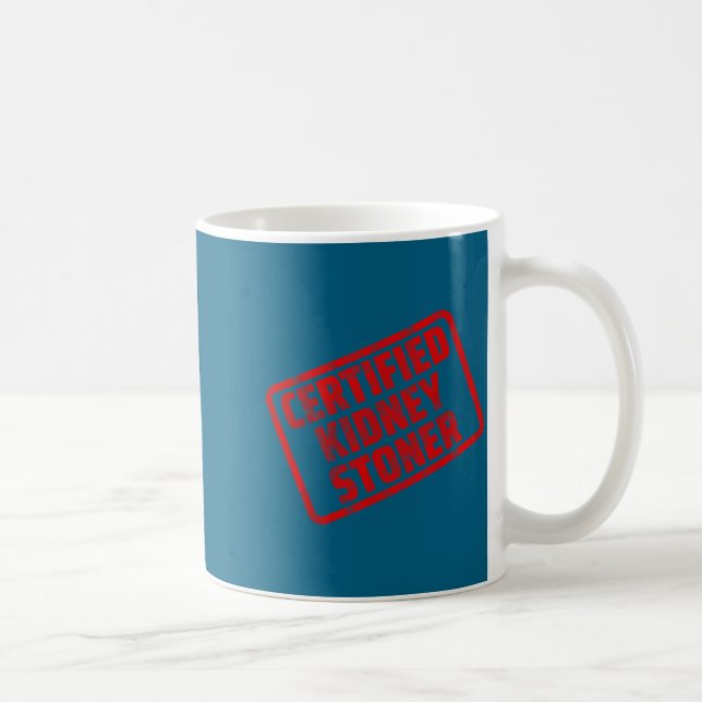 Njurfunny njursten meme  kaffemugg (Höger)