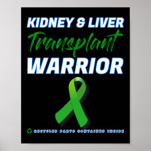 Njurlever Transplant Warrior Njurnjursjukdom Poster
