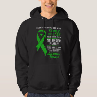 Njurmedvetenhet Njursjukdom Stöd Hoodie