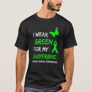 Njursjukdom I Bära Grönt för min Boykompis Ribbo T Shirt