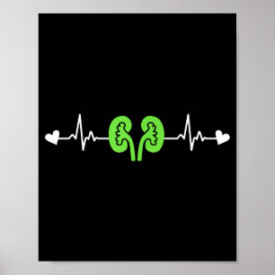 Njursjukdom Medvetenhet Hjärttransplantation Org Poster