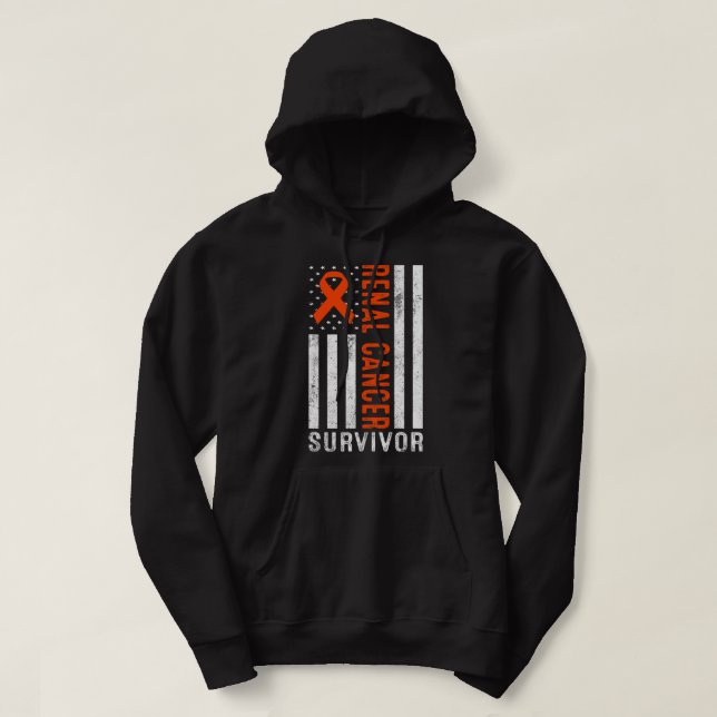 Njursjukdom Njurcancer Medvetenhet om njurcancer N Hoodie (Design framsida)
