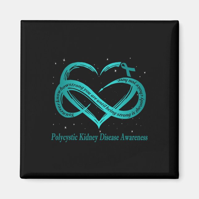 Njursjukdom Warrior Magnet (Framsidan)