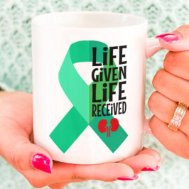 Njurtransplantation Liv Givet Liv Mottaget Mugg