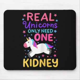 Njurtransplantation Renal kirurgi Cute Unicorn för Musmatta