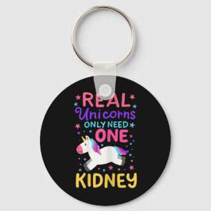 Njurtransplantation Renal kirurgi Cute Unicorn för Nyckelring
