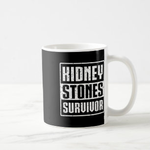 Njurtransplantationspatient - Nidney Stones Surviv Kaffemugg