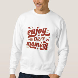 Njut av alla sporadiska T-Shirt-Des-offerter Lång Ärmad Tröja