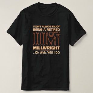 Njut av att vara en pensionerad rättighet t shirt